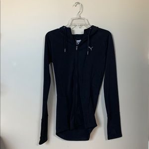 Black Puma Zip Up